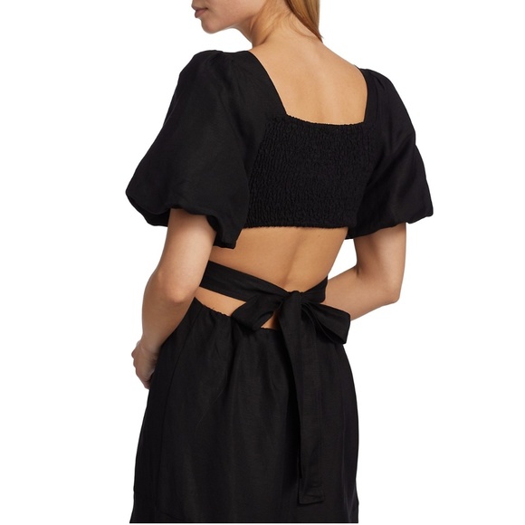 ASTR The Label Angeles Linen Blend Dress XS - Picture 5 of 6